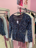 Sequin blue cardigan - Karen Millen