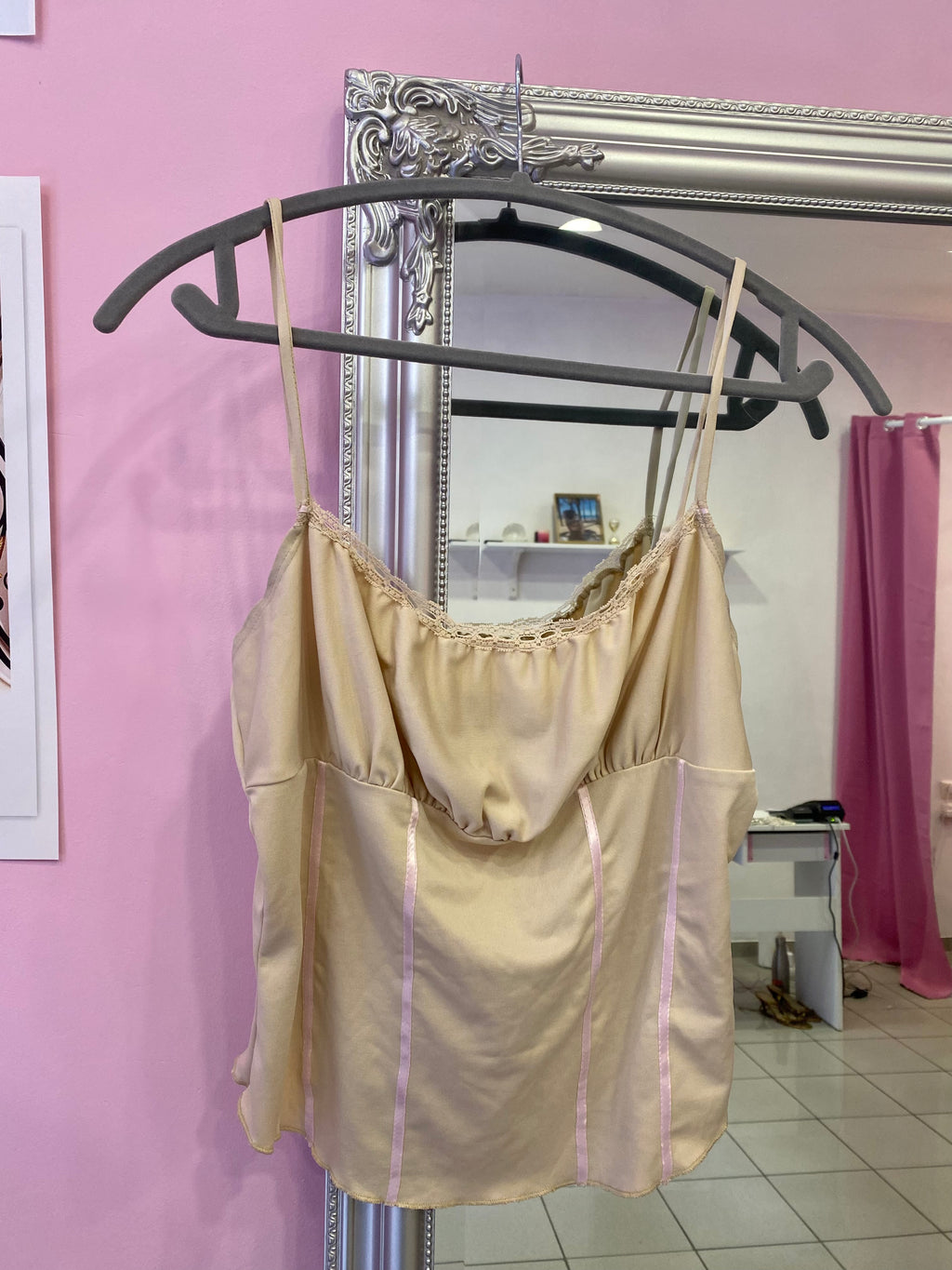 Beige cami top