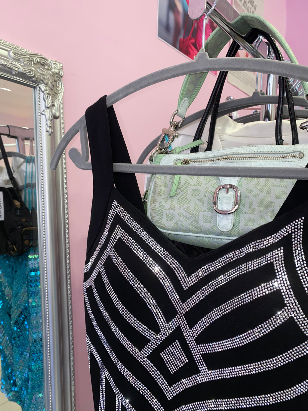 Diva mega sparkly top