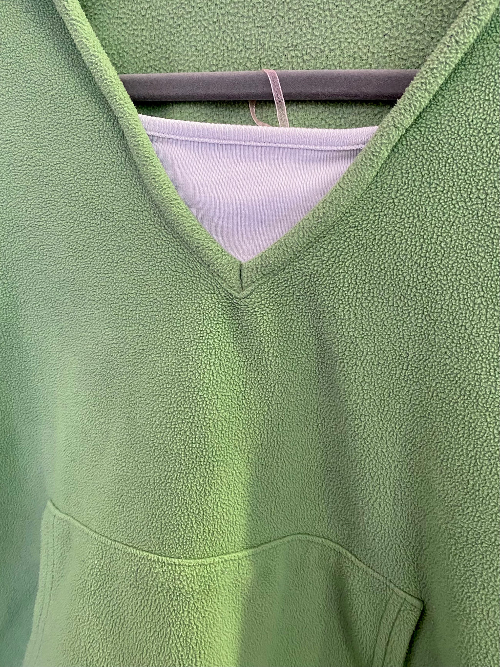 Green 2000s hoodie