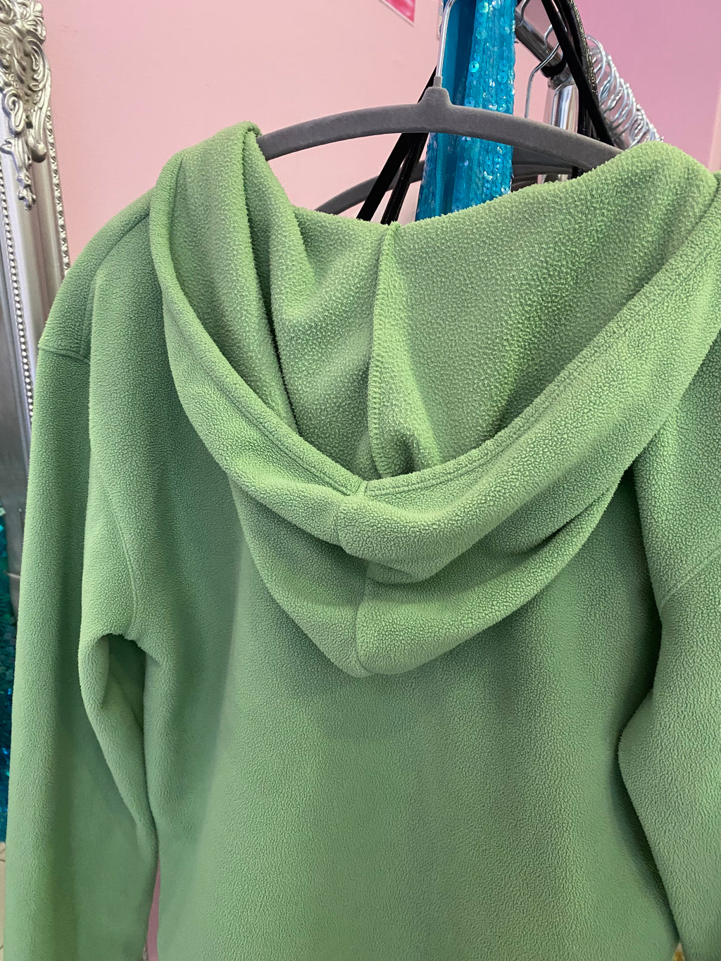 Green 2000s hoodie