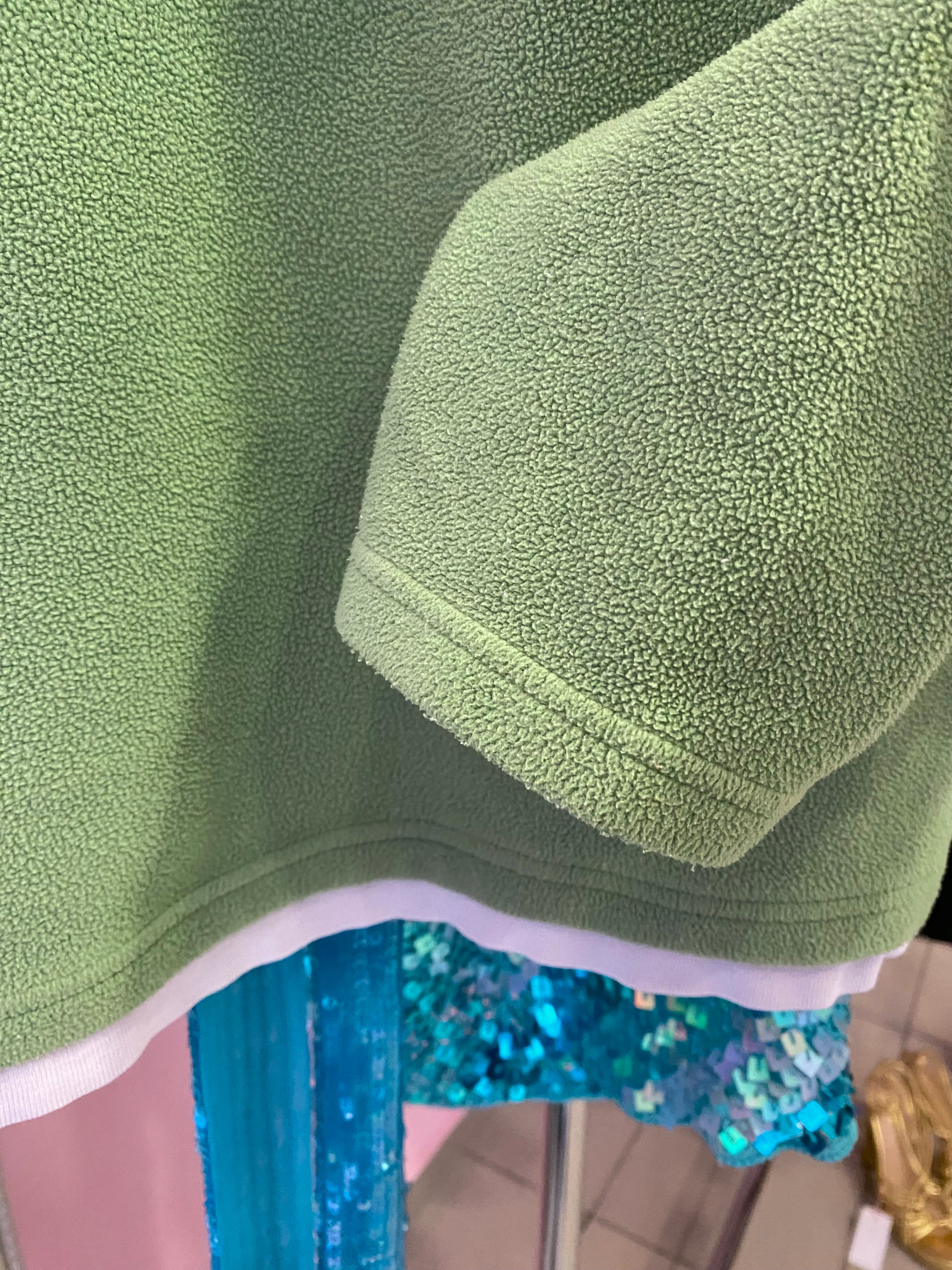 Green 2000s hoodie