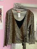 Leopard long sleeve top