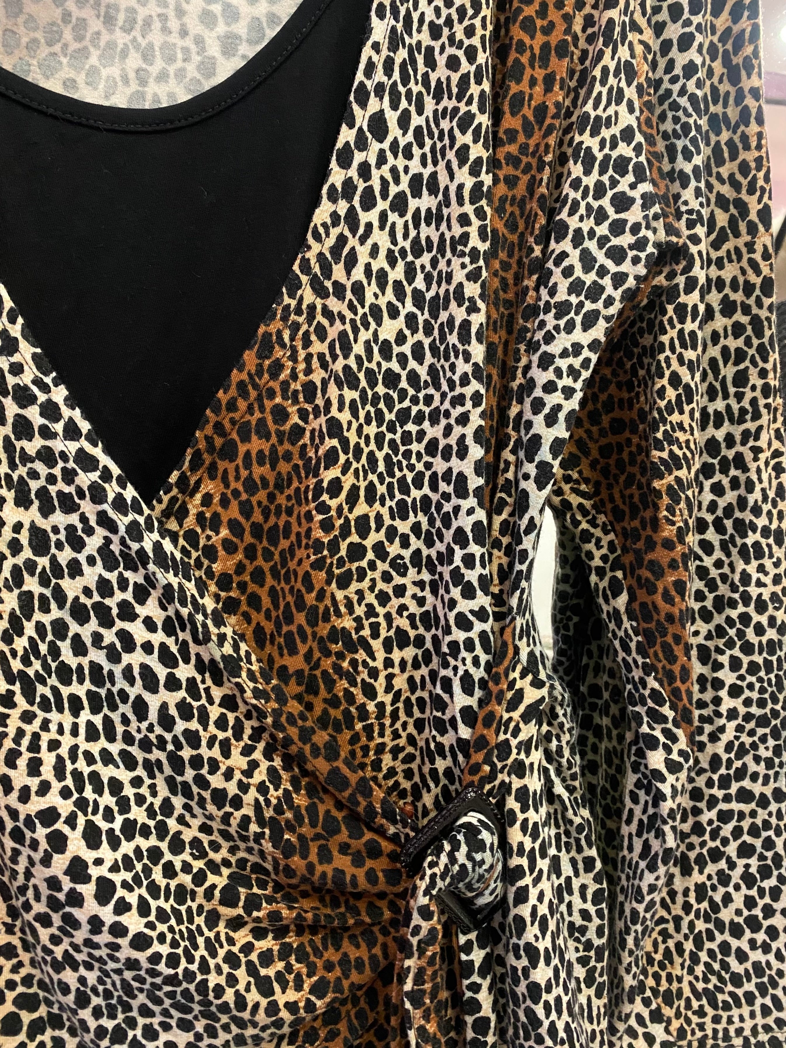 Leopard long sleeve top