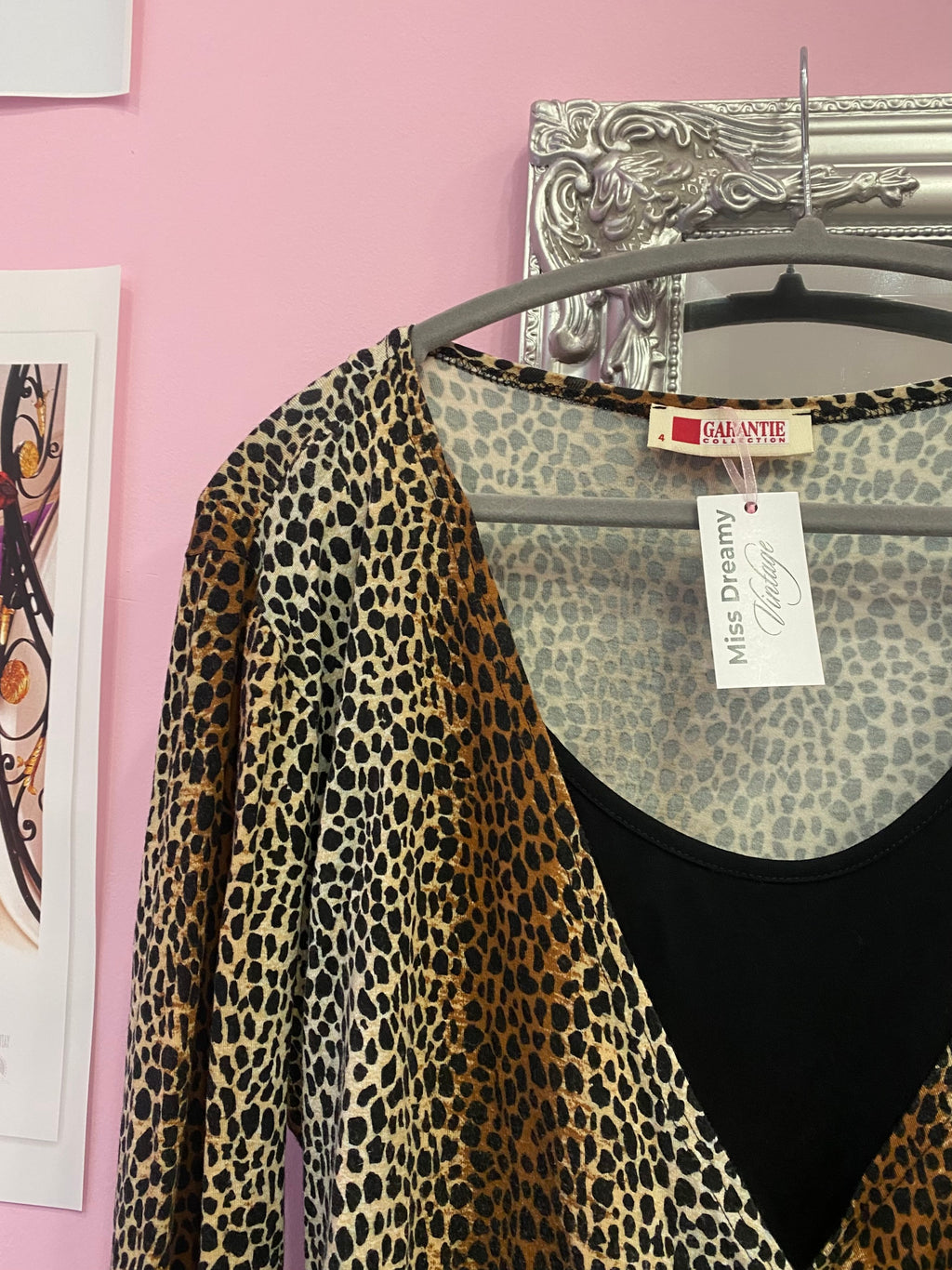 Leopard long sleeve top