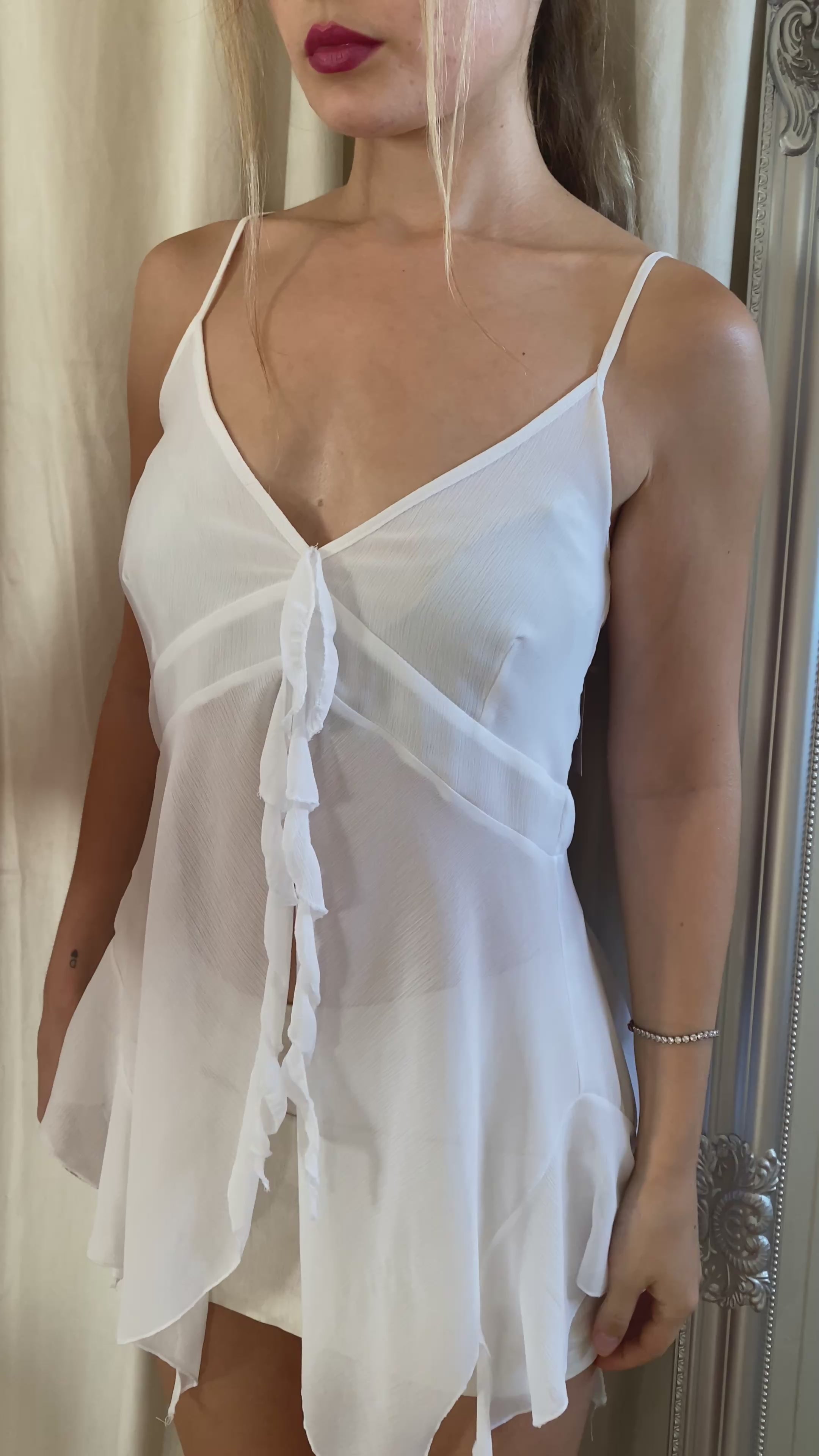 2000s Vintage Angel Fairy Cami
