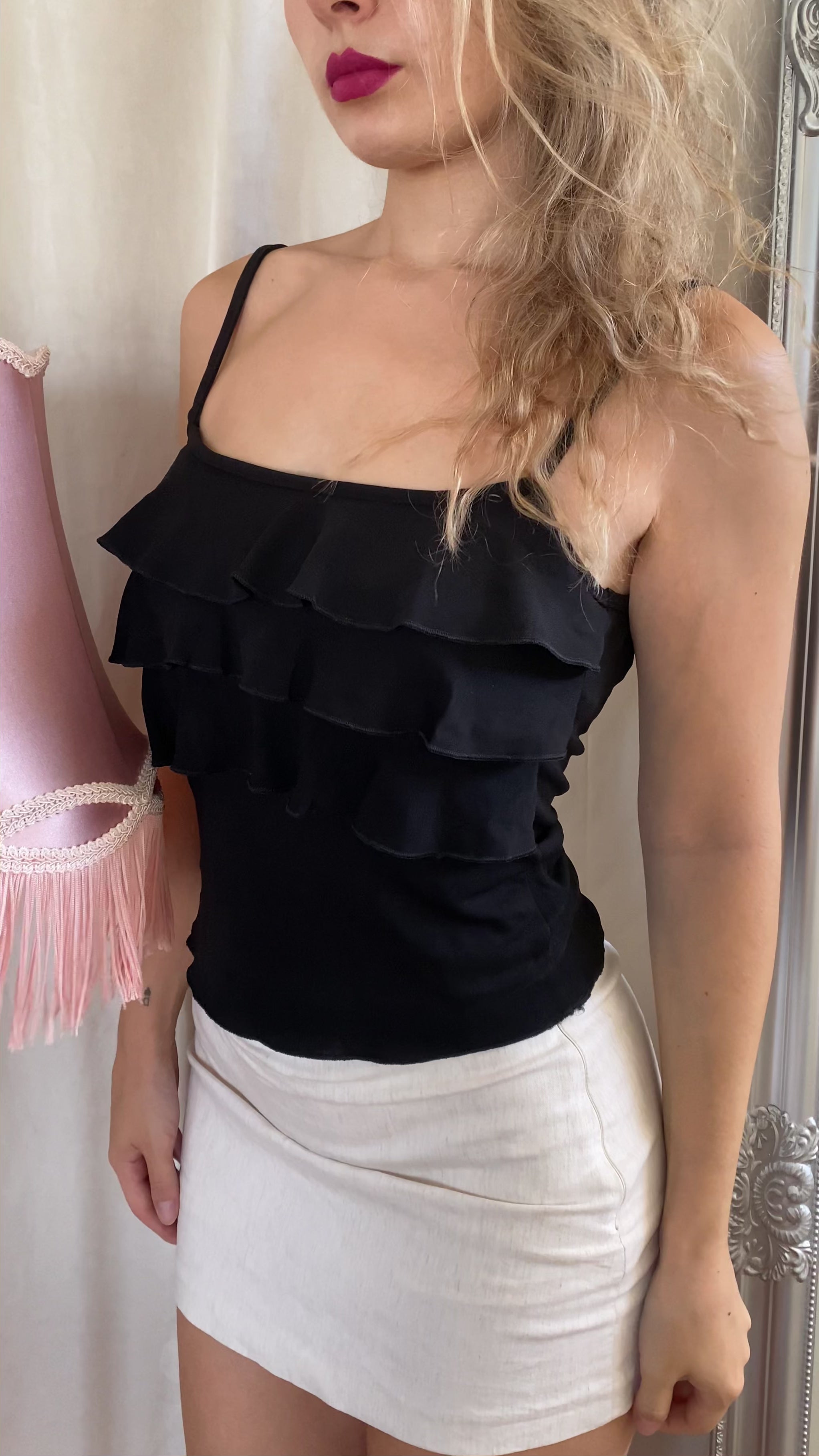 Vintage Classic Cascade cami