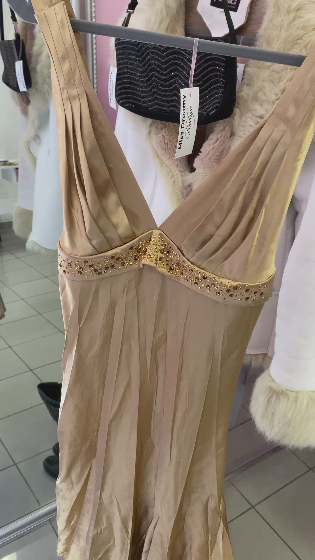 Golden princess dress